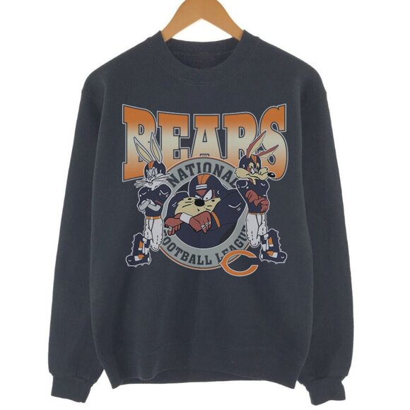 Vintage Chicago Bears Sweatshirt, Retro NFL Chicago Bears X Looney Tunes Shirt - Picture 1 of 2